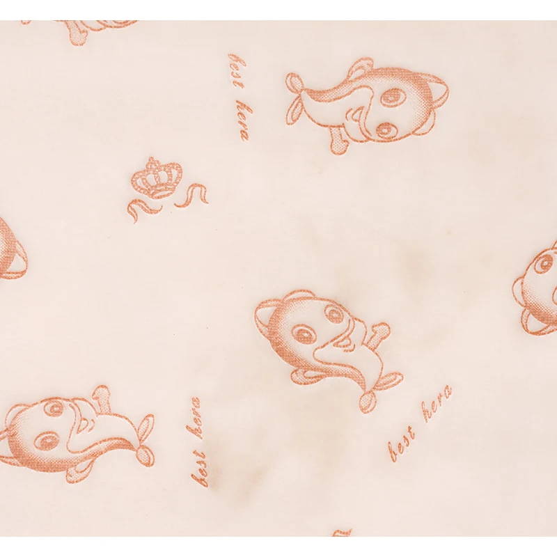 Wholesale Soft Jacquard Pressing Glue Fabric Color Crystal Velvet Fabric For Garment