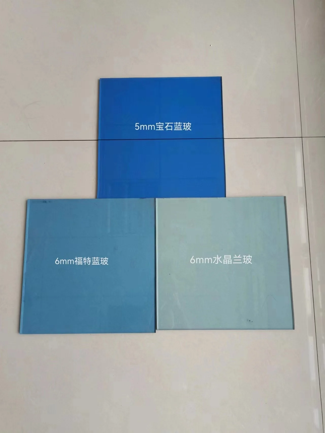 factory price Ready For Ship 4mm 5mm 6mm dark blue Reflective Float Building Window Glass Sheet manufacturer direct