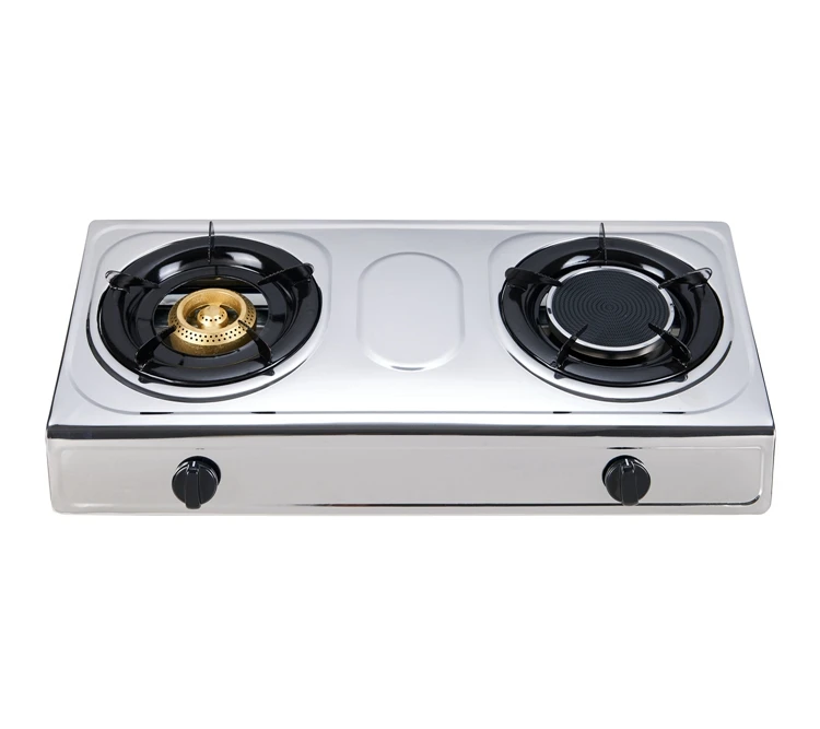 Gas Stove Burners Gas Burners for Cooking Indoor Outdoor stainless steel 2 Burners Household Kitchen Cooktops Cooker