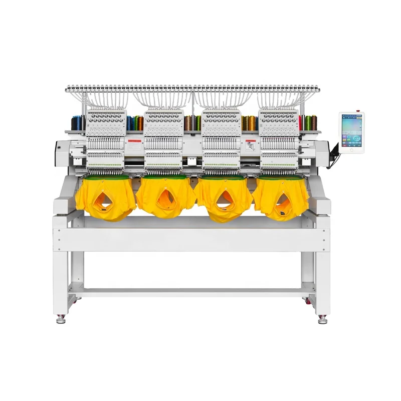Best price embroidery machine 2/4/6/8 heads sell to African market