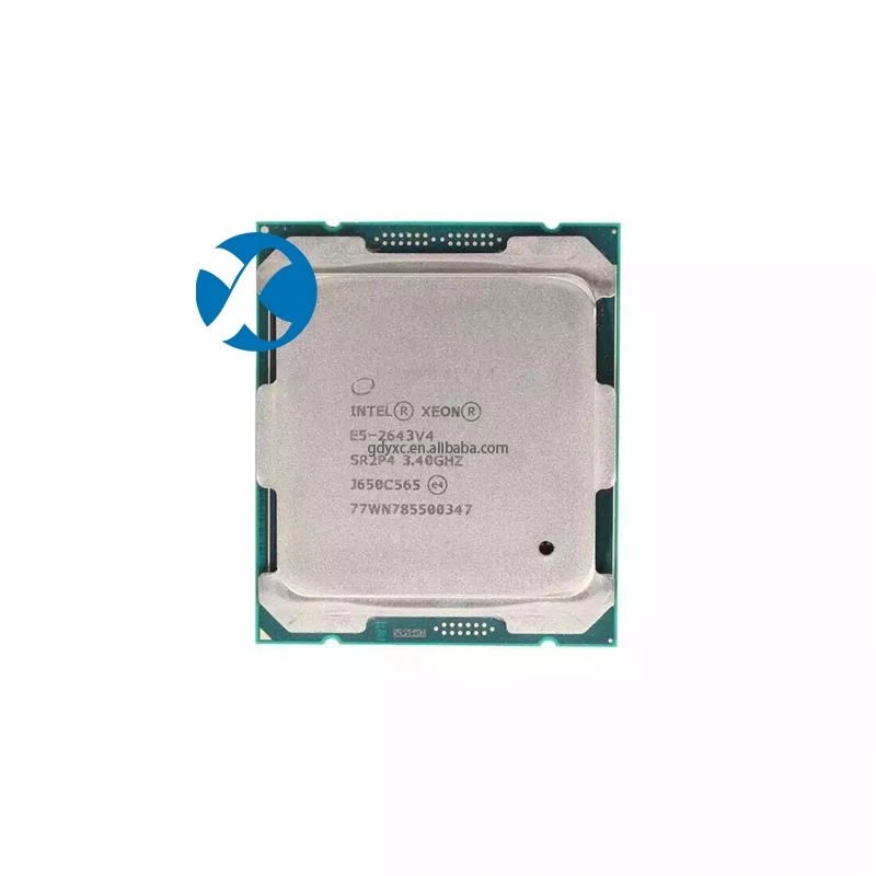 High quality SR2P4 Intel Xeon Processor with TDP 135W 6cores 12threads 20M Cache 3.40 GHz FC-LGA14A Tray E5-2643 v4 Server CPU