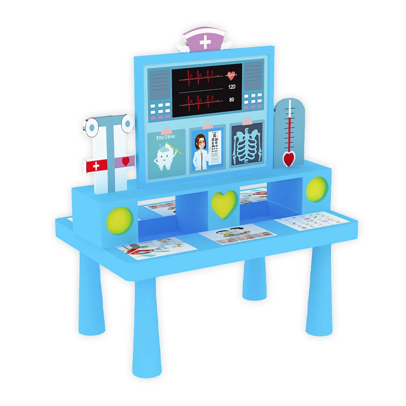 Оборудование для развлечений zhidawu, игровая площадка для помещений, игровой деревянный стол для доктора