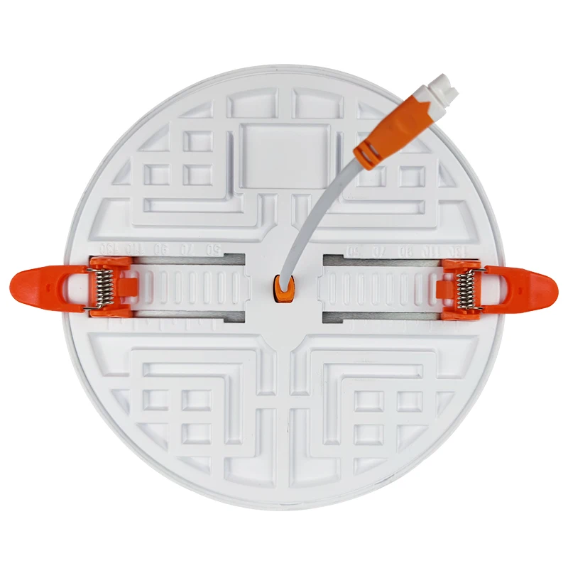 2022 New Design AC 85-265V PC Material Warm White 9W Honeycomb Panel Light for Indoor