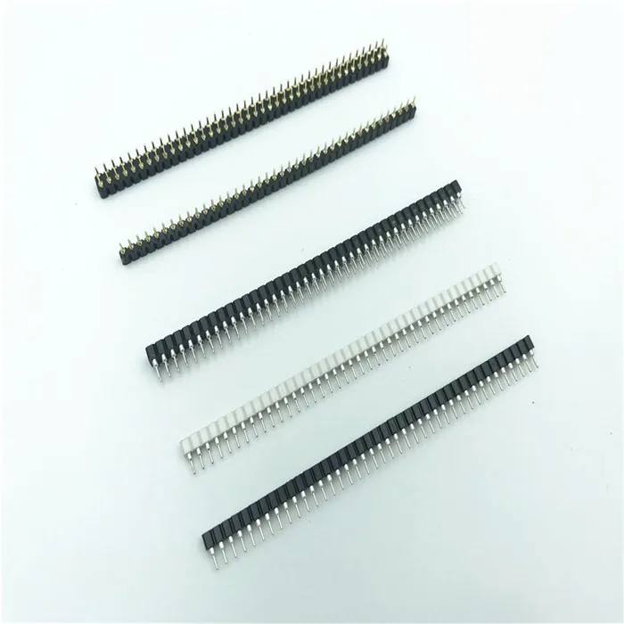 2.54mm 1*40/2*40 SIP IC Socket Connector machine pin