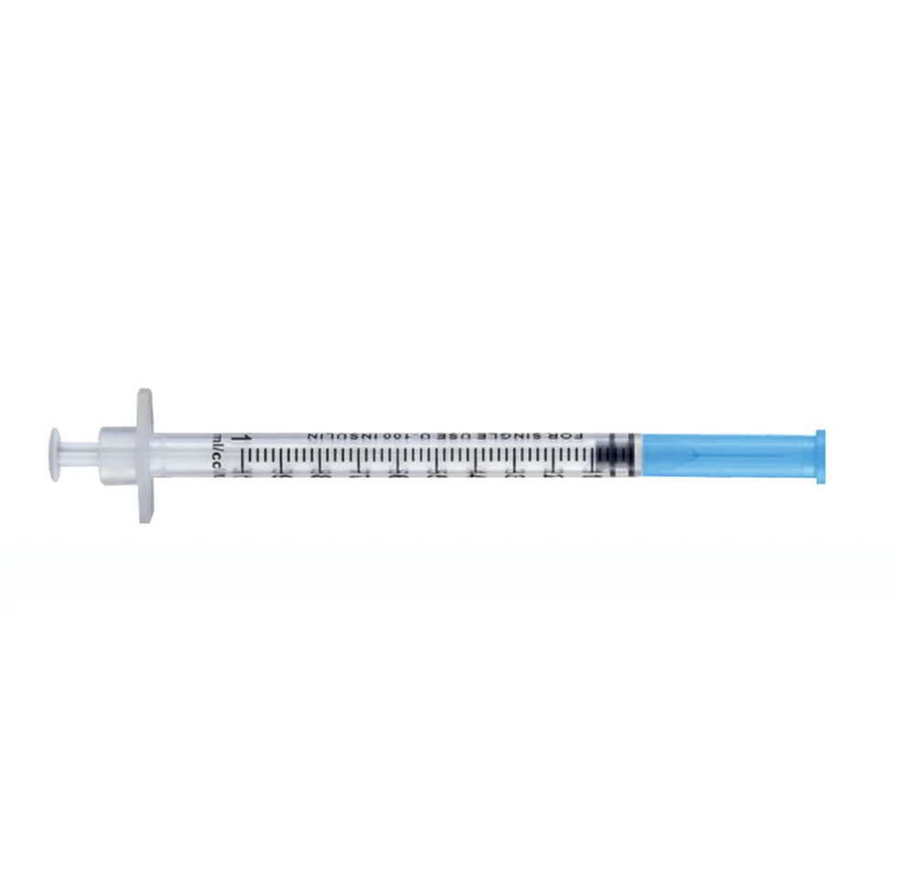 0.5ml 1ml 1cc high quality disposable vaccine syringe medical sterile syringe with needle and cap
