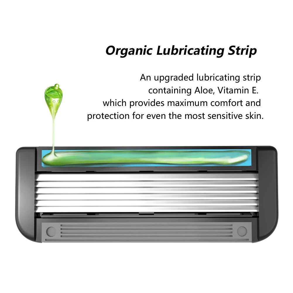 New Design Custom Manufacturer High Quality Safety Razor Men Shaving Razor Six Blades Razors