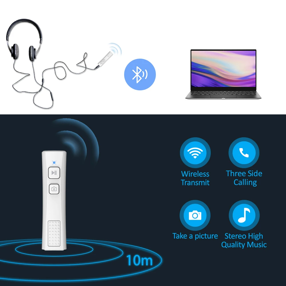 Лидер продаж Bluetooth-приемник I-Link для автомобильного приемника беспроводной аудиоадаптер 3 5 мм ТВ автомобильной звуковой системы