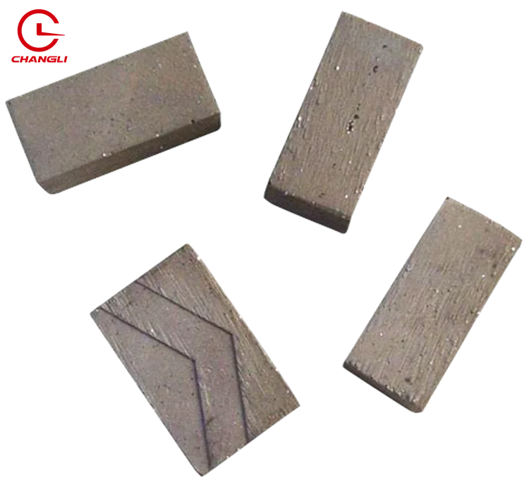 2000mm Segment diamond tools V shape segment for easy cutting marble block limestone sandstone basalt indonesia company