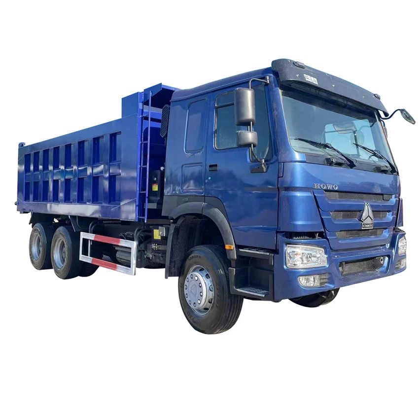 Heavy Duty China Sinotruk 30-50  Ton Used HOWO 6X4 Dump Truck 10 Wheeler Wheel Tires  Tipper Trucks 371 375 420 HP cheap  Price