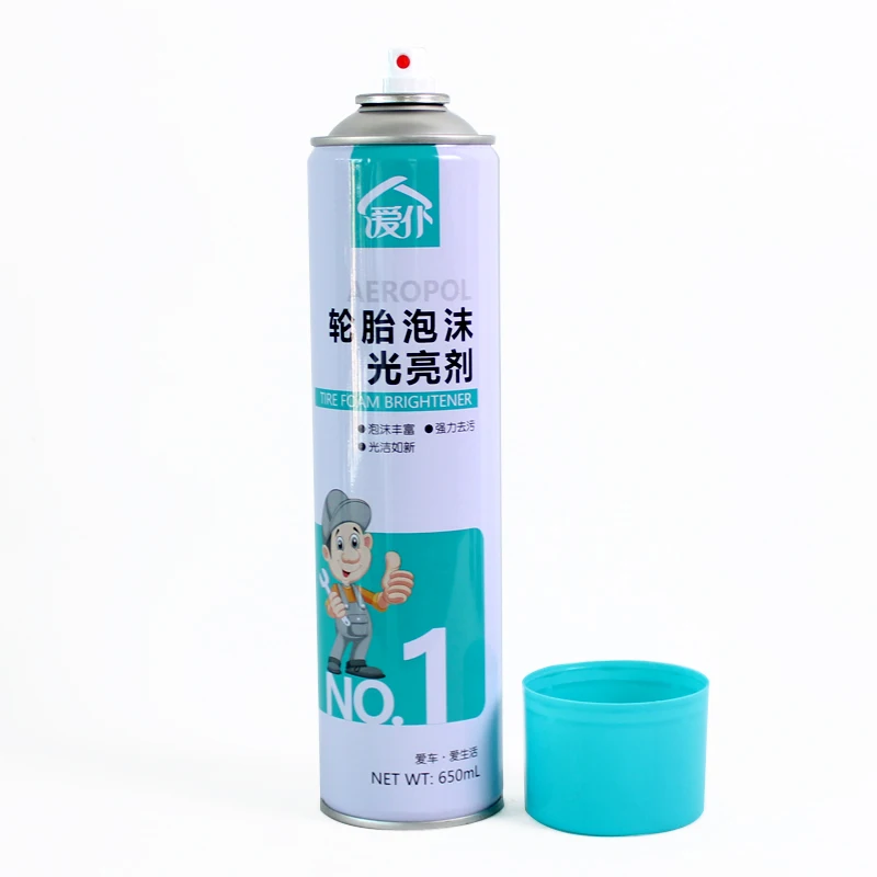 Customized Car Care Product Tire Foam Cleaner