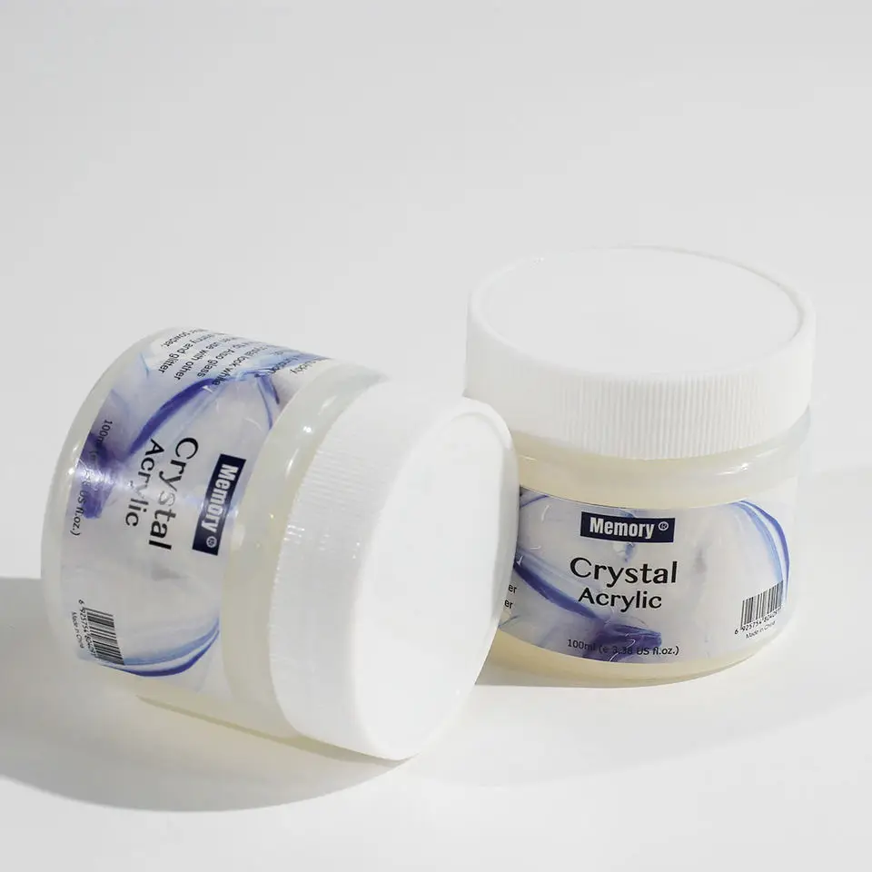 100ml Crystal Acrylic paint transparent Acrylic color