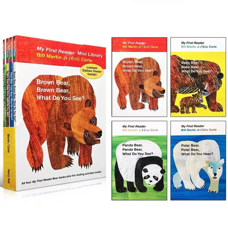 Hardcover Book Printing Children Hardcover Case Card Board Education Book Kids Books