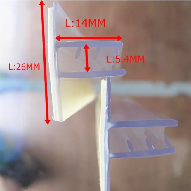 pvc extrusion clip data strip flag sign holder