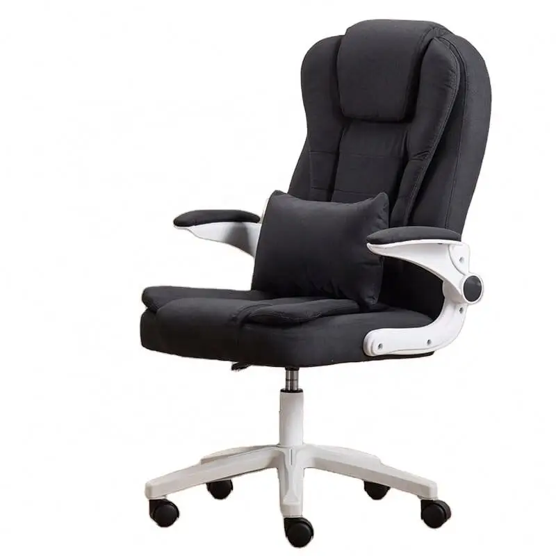 Cheap Italian Sillas PU Leather White Nylon Base Rolling Chairs Black Adjust Height Meeting Buy Ergonomic Office Chair for Sale