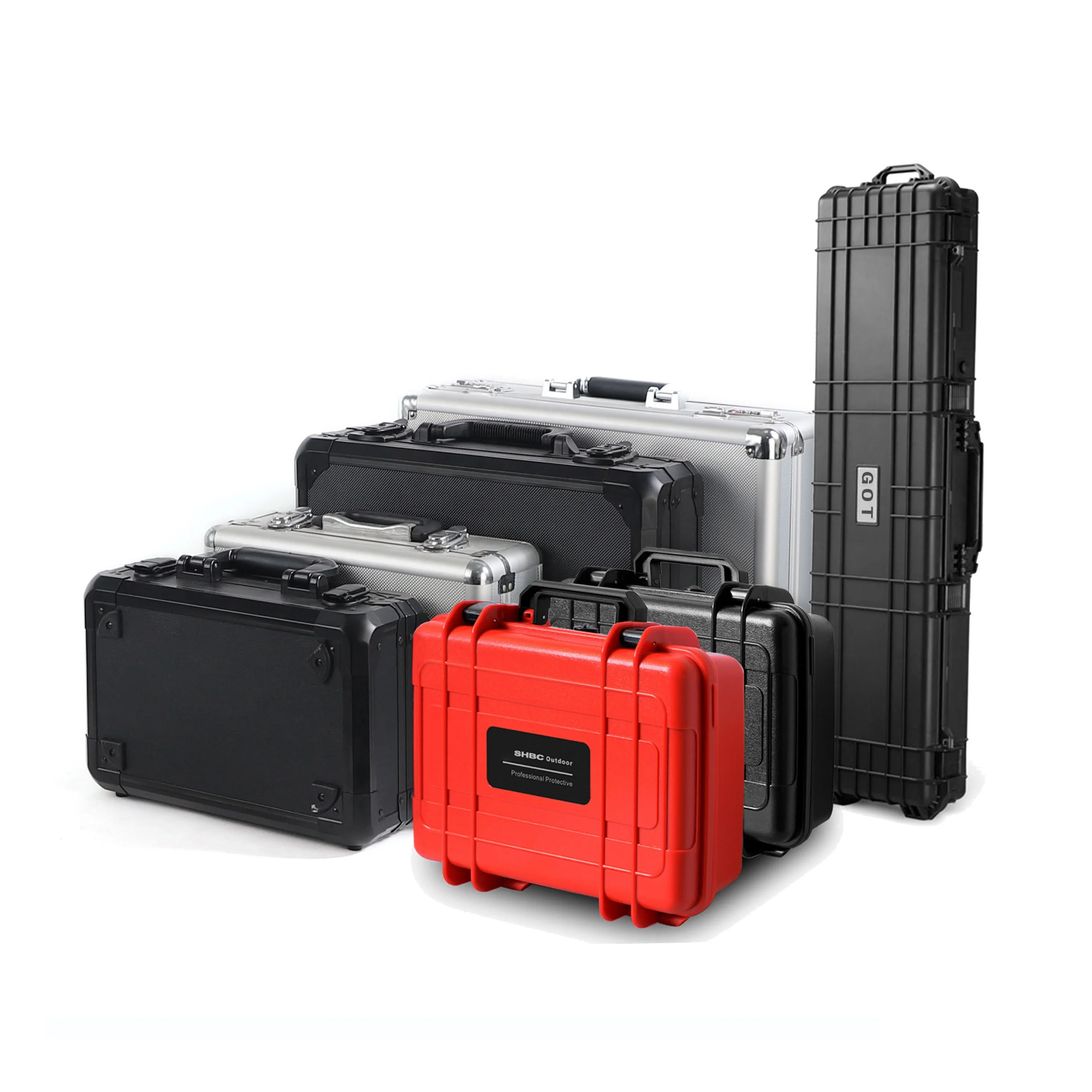 OEM ODM OBM Manufacturer Blow & Injection Mold Hard Aluminum Box Case for Tools Storage IP67