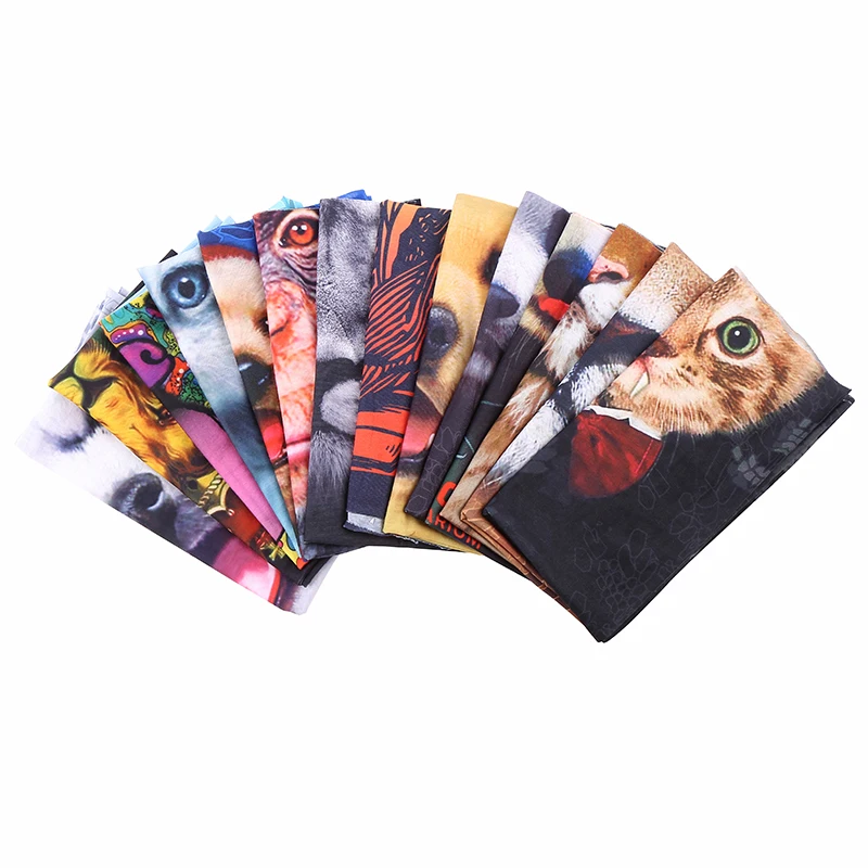 Wholesales Breathable Ice Cooling Silk Bandana Neck Gaiter Camouflage Outdoor Windproof Sports For Summer Cycling