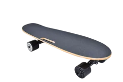 Top Speed 9.3MPH 300W Hub-Motor 5 Miles Range with Remote Control 3 Speeds Adjustment Mini Fish Cruiser Fish Electric Skateboard