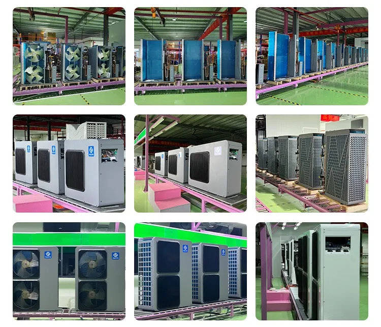 R32 R290 high efficiency  dc inverter heat pump for household floor heating system 20kw 22kw 25kw