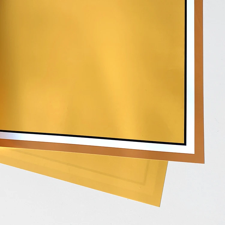 Hot Sale Waterproof Plastic Wrapping Paper for Flowers PP Material Photo Frame Pattern Printing Coated Uncoated Specialty Paper