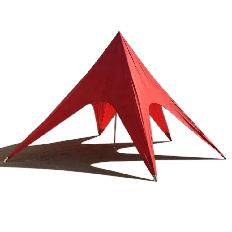 High quality Oxford outdoor waterproof single pole star tent