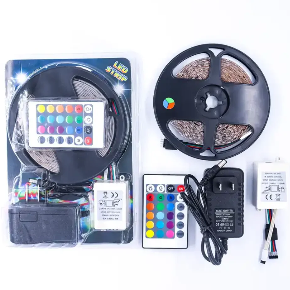 2835 5050 SMD RGB водонепроницаемые светодиодные полосы света Умный Wi-Fi Flex 12 В 5 м уличные гибкие светодиодные полосы для вечеринки