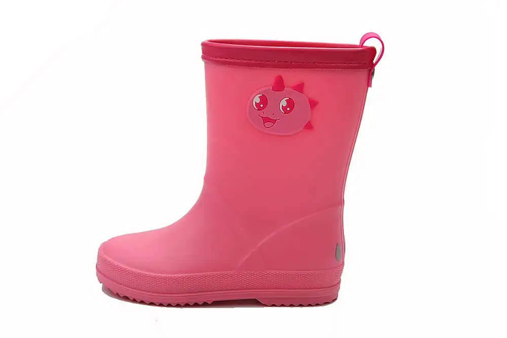 kids design pvc wellington shoes gum rain boots for children