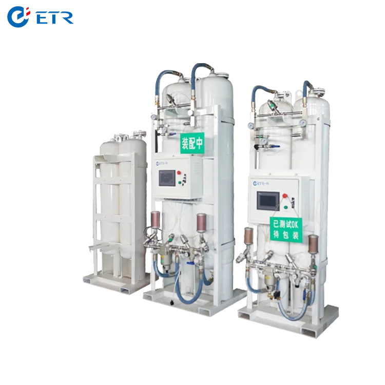 96% Psa Medical Level Oxygen Gas Plant System For Cylinder Filling Generator In Hospital