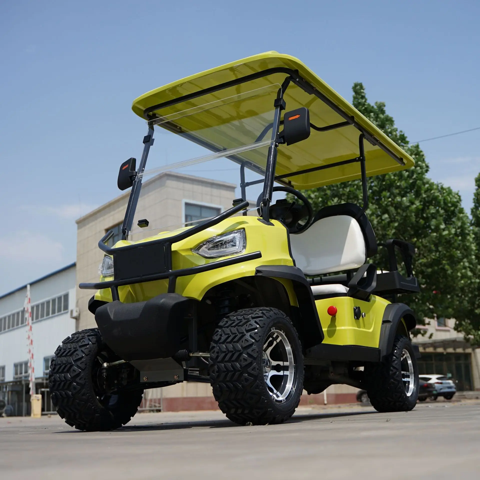 Electric 4wd golf cart 4 seats Electric buggy car Tourist area Park tour bus Off-road vehicle Golf Cart Club Car