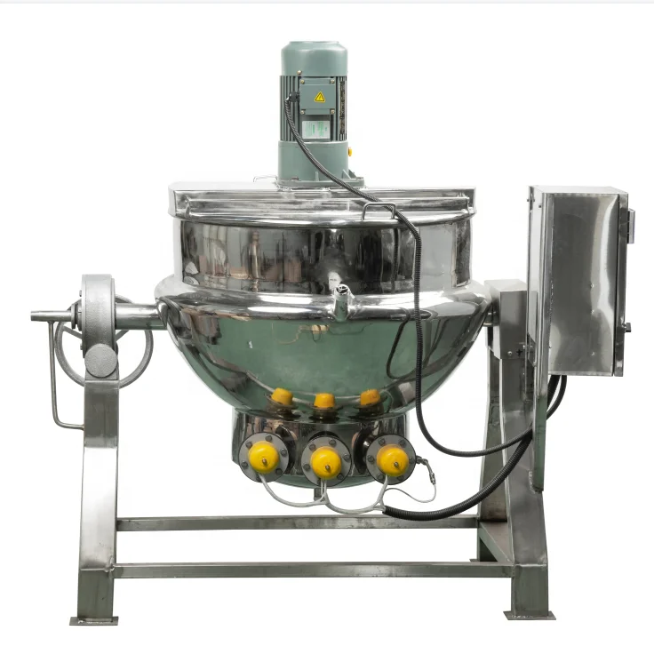 fruit jam cooker jam jacketed kettle electric heating cooking kettle