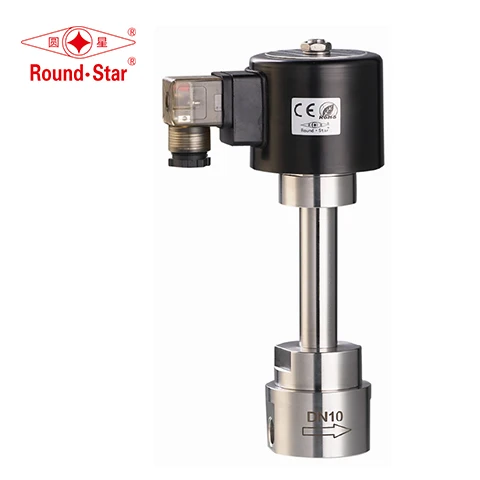 CDW Super low temperature stainless steel solenoid valve -196~65 degree