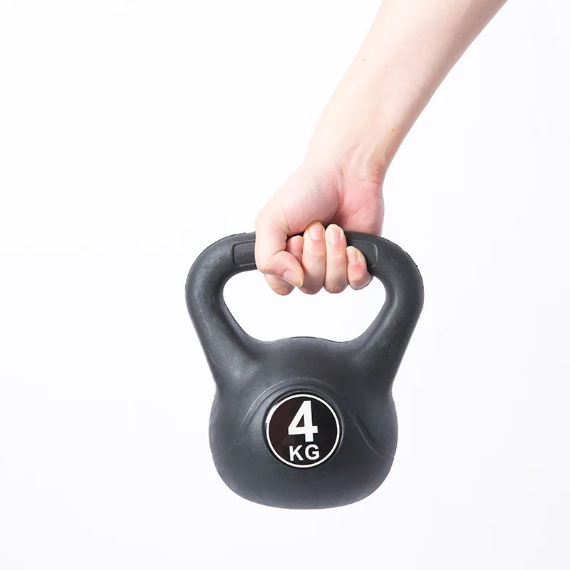 Dinuo Gym Cement Kettlebell Weights Set Weightlifting Equipment Men/Women Custom Kettlebell for Body Workout