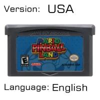 Video Game Cartridge 32 Bit Game Console Card for GBA MarioD Games Series