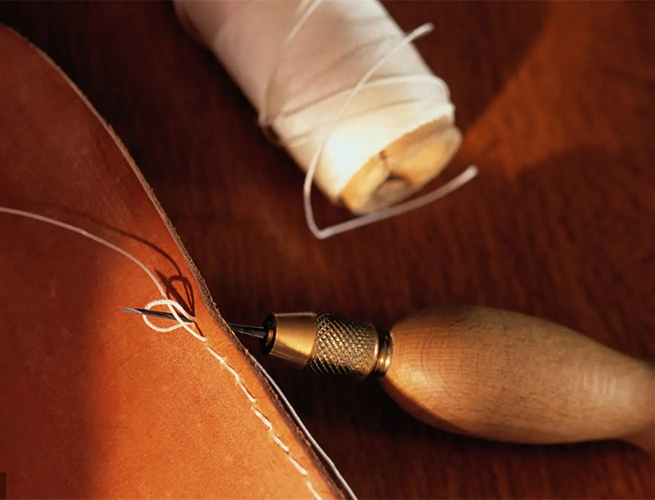 150D 210D waxed threads for sewing leather hand sewing leather