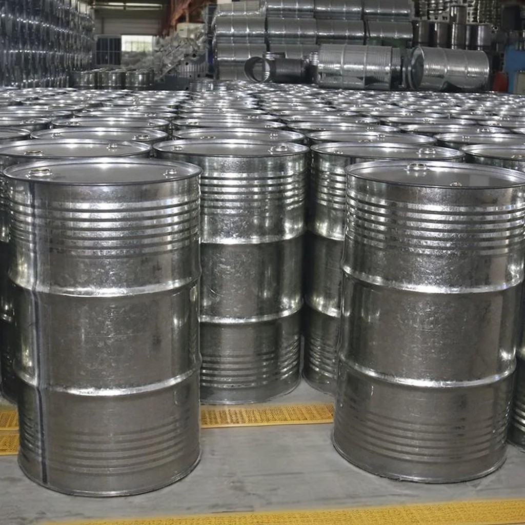 High quality Use Oil Drum Shape Metal Round Storage iron drums For Packing