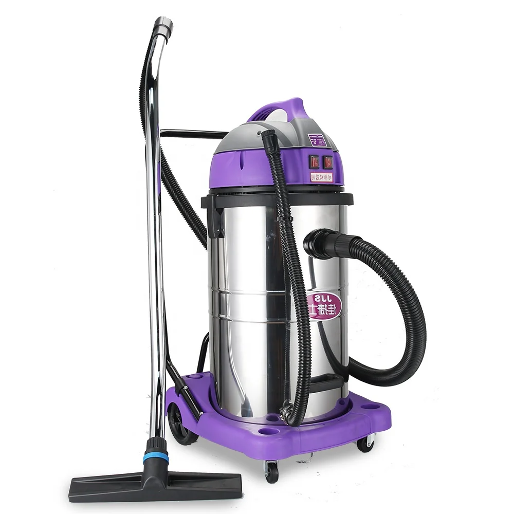 Китайский промышленный пылесос для сухой и влажной уборки 3600 Вт с высоким потоком воздуха и 2 двигателями для коммерческой офисной уборки пола