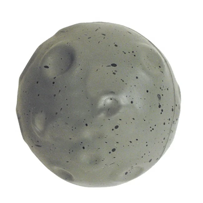 Best Selling Soft Touch PU Foam Squeeze Toy Balls Anti Stress PU Moon shape promotion gift foam toy anti stress ball