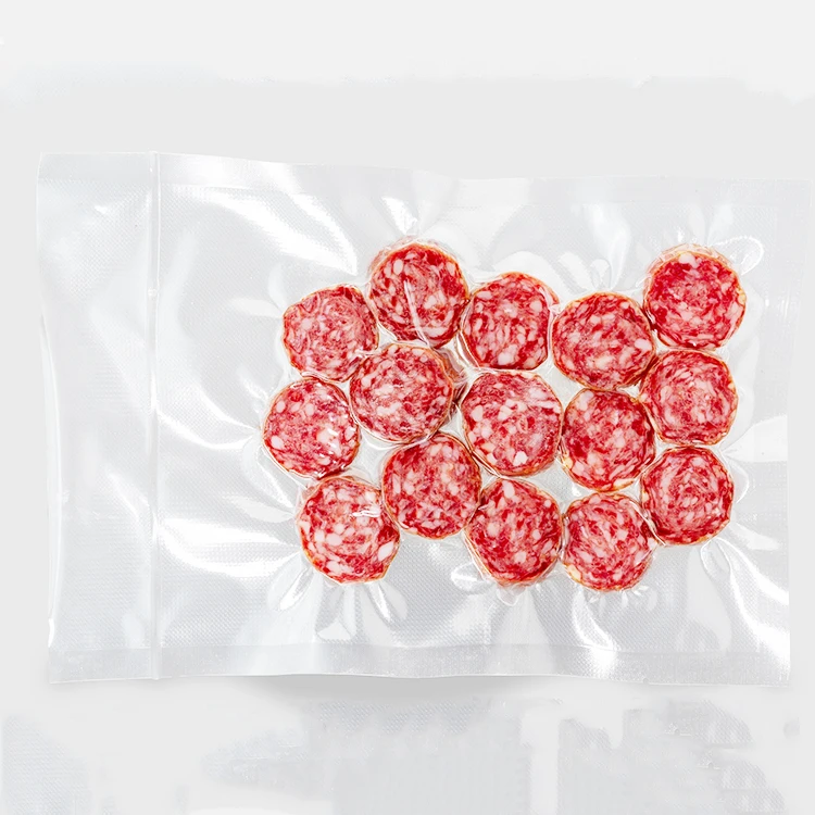 Changxi Factory Supplier 425mm*90um Food Grade PA PE Vacuum Packing Bag Embossed Food Plastic Storage Nylon Vacuum Bag