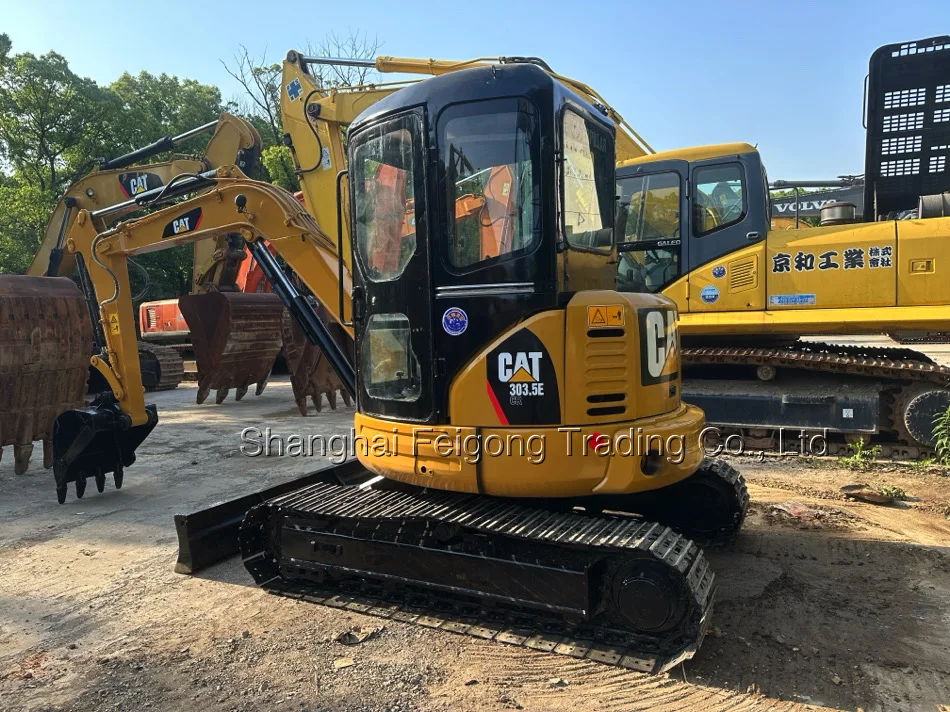 CAT 303.5E 3.5Ton 95% New used excavator 2022 Japan Mini New Arrival EPA CE Good Condition Original Low Working hours