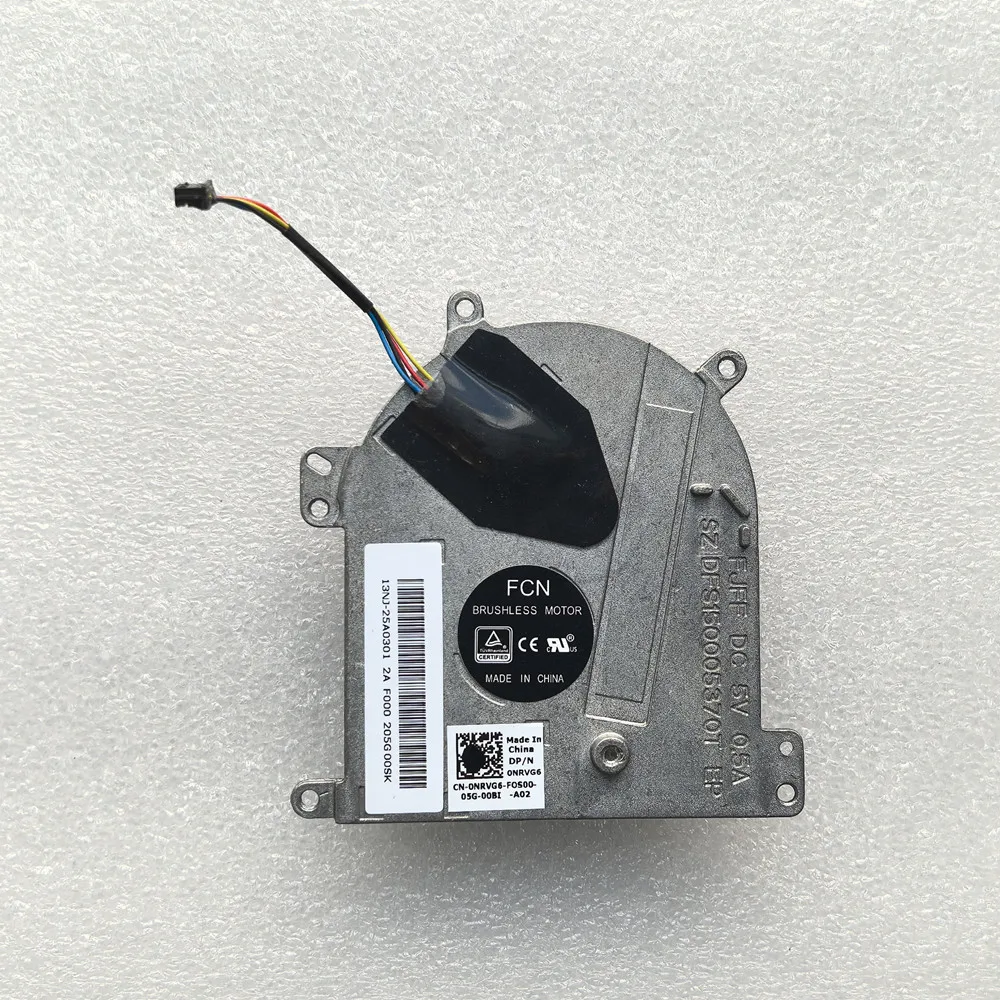 0NRVG6 NRVG6 Laptop Cooler CPU Cooling Radiator Fan For Dell Latitude 7212 Rugged Extreme DFS150005370T FJFF 13NJ-25A0301