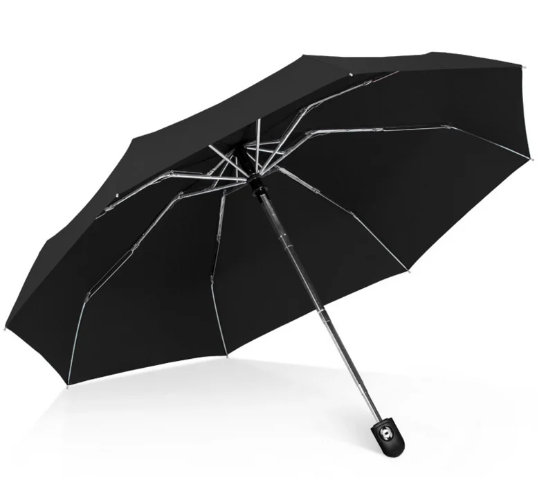 5-fold Super Automatic 8 Flat 6 Ribs Bag Mini Woman One Dollar Pocket Umbrella