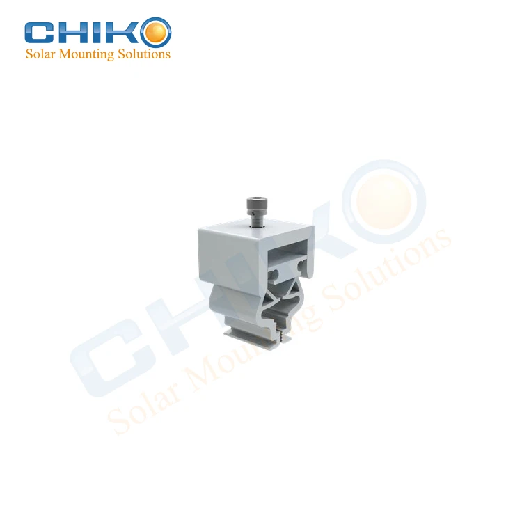 330w Pv Mounting Bracket Aluminum Solar Panel Mounting Clamps for Metal Roof Standing Seam Metal Roof 10 Years 2 KN/M2 CN;SHG