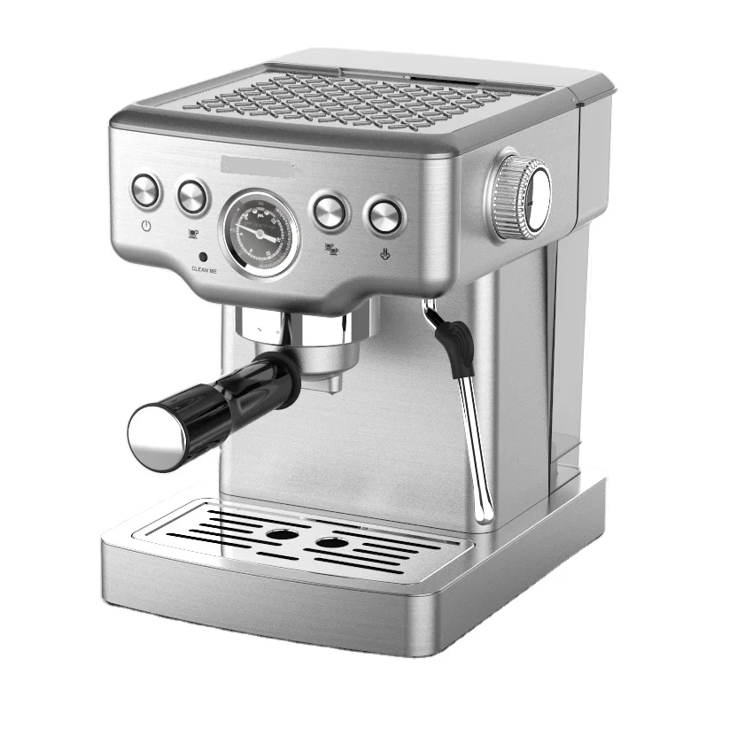 Full Stainless Steel 20 Bars Espresso Coffee Maker with Thermo Block System