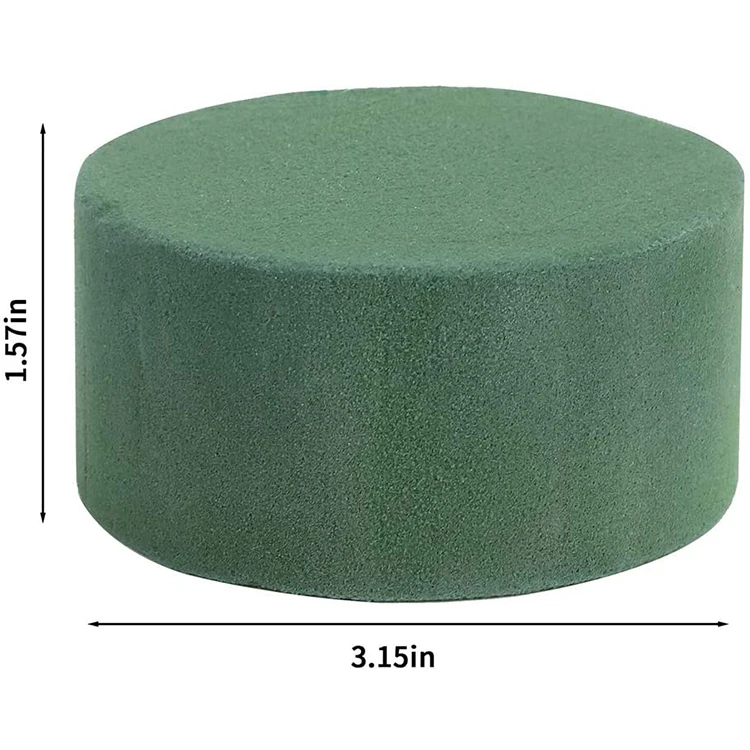 Premium dry floral foam blocks green styrofoam block artificial flower arrangement mud permanent botanicals round Crafts bricks
