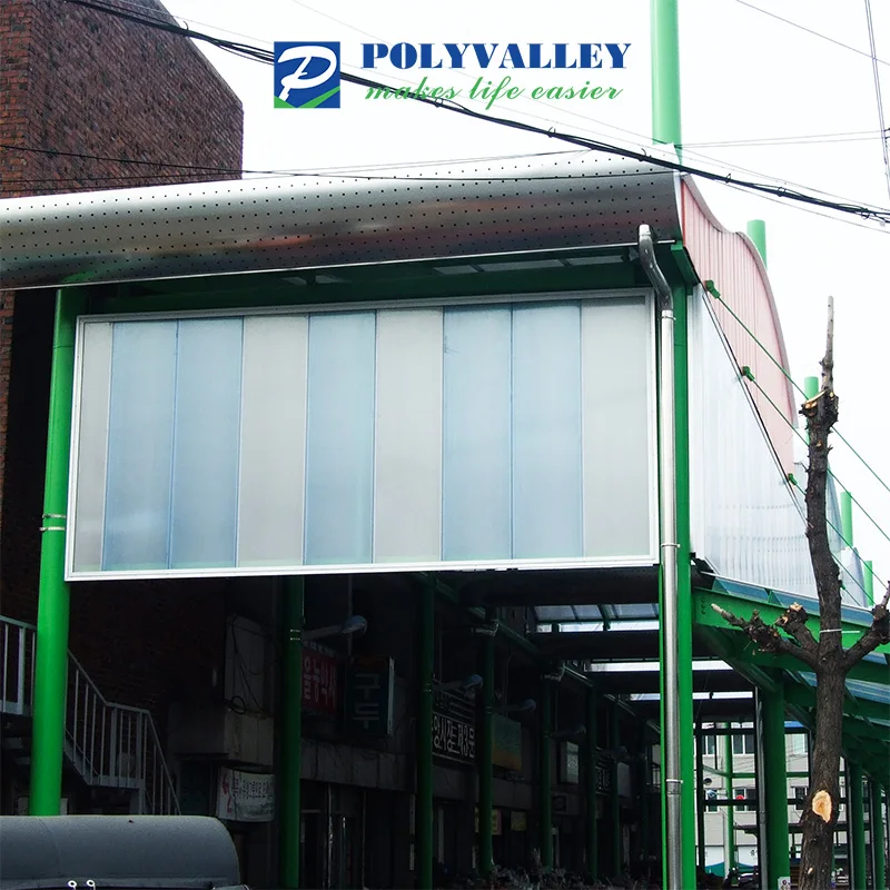 clear polycarbonate hollow sheet