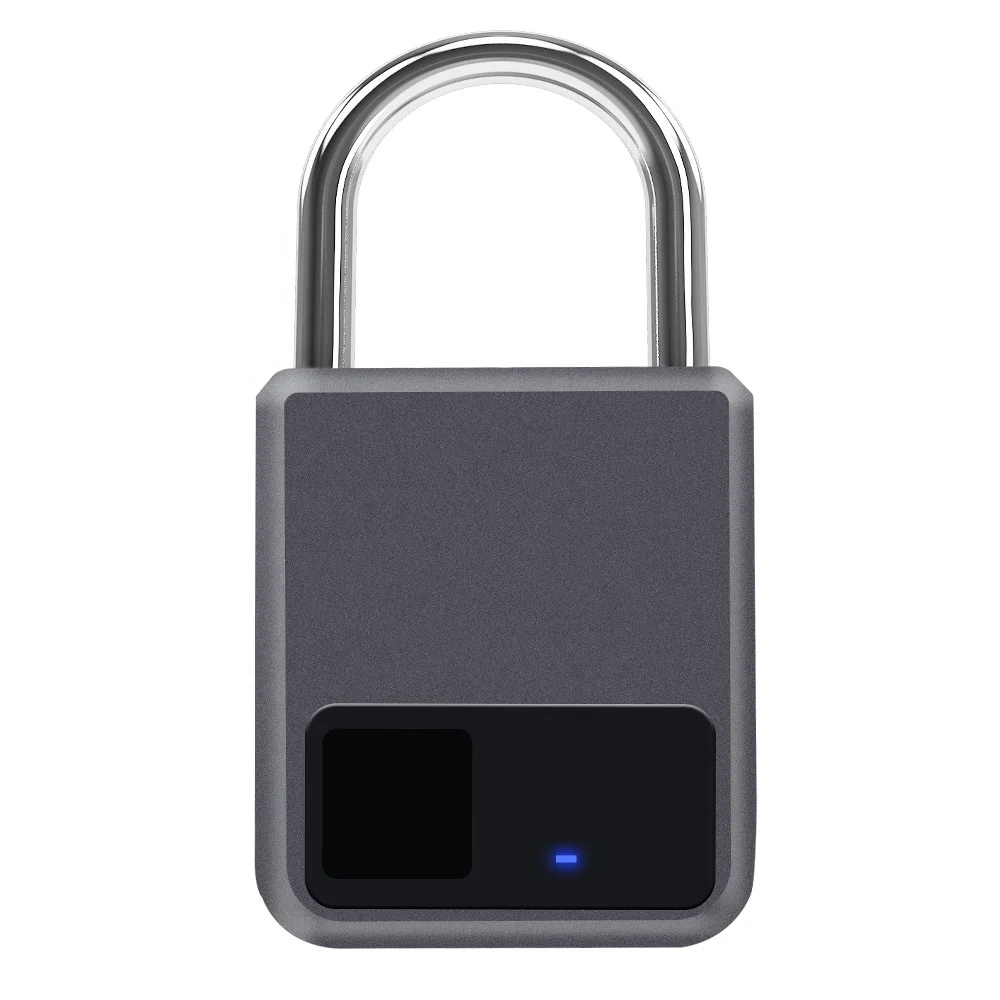 Портативный цинковый сплав смарт замок чемодан на колесиках рюкзак USB перезаряжаемые IP65 водонепроницаемый биометрический сканер отпечатков