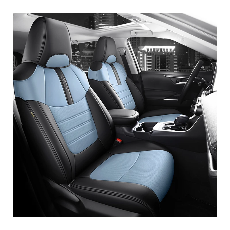Car Seat Kits Cover Specific Customize for 2020-2024 TOYOTA RAV4 Full Covered with Front and Rear Full Set (Europe Version)