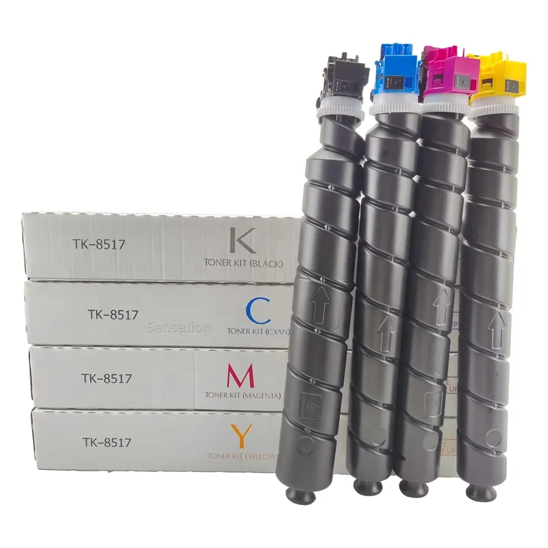 Universal Quality TK8515 TK8517 TK8518 TK8519 Black Toner Kit For Kyocera TASKalfa 5052ci 6052ci Copier Toner Cartridge