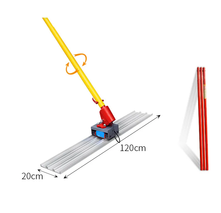 Factory Direct Sales Concrete Big Trowel Cement Pavement Pushing and Pulling Small Trowel Scraping and Smoothing Machine