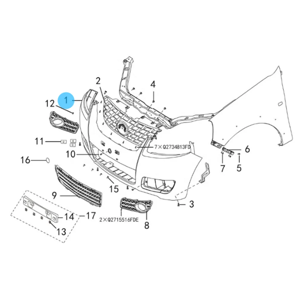 Auto Spare Parts For HAVAL Wingle 5 Great Wall China Brand Whole Car Parts Factory Price Supplier New Arrival