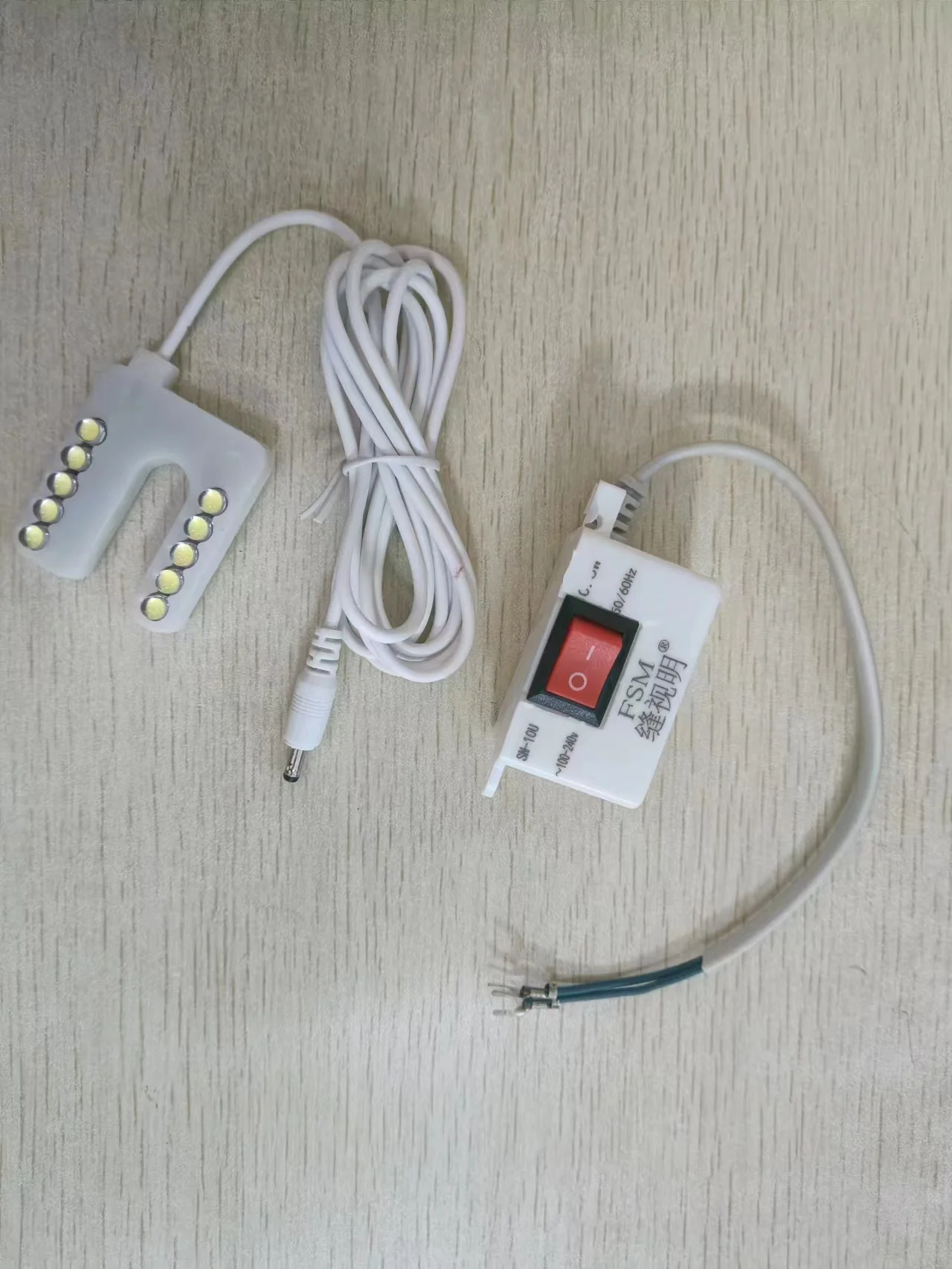 Sewing equipment accessories U -shaped LED factory clothing processing equipment parts and components spot wholesale tag lamp